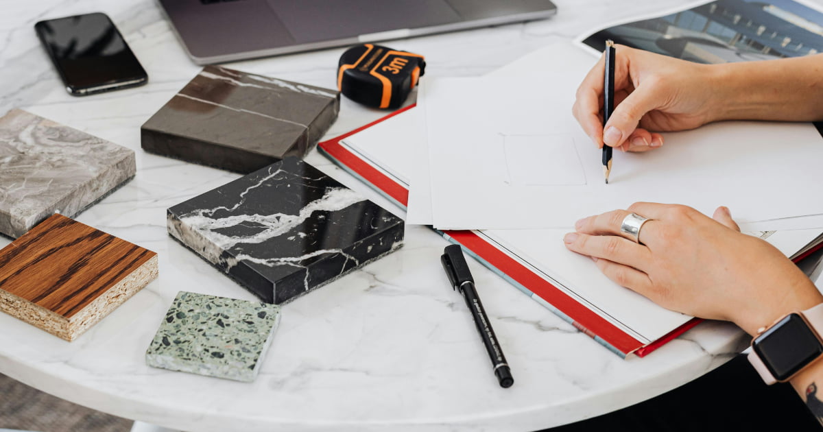 Retail fixture prototyping of materials and functionality on paper