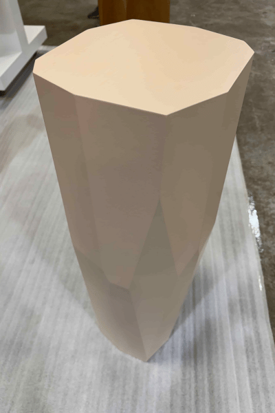 Rothys-Pedestal Prototype-glw Wood pedestal prototype by GLW